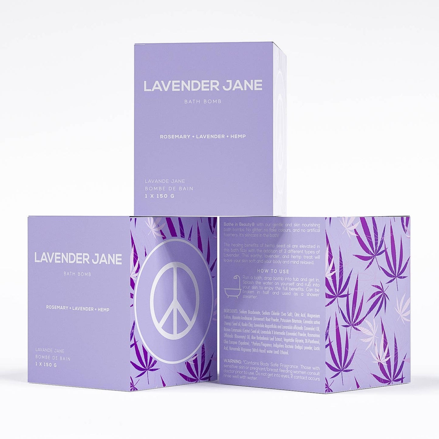 Bombe de bain LAVENDER JANE