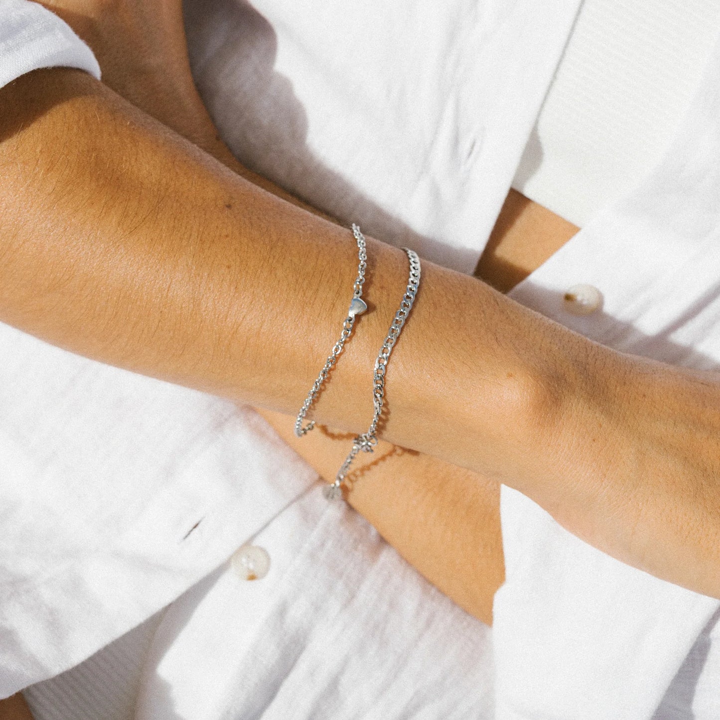 Bracelet HOPELESS ROMANTIC - acier inoxydable