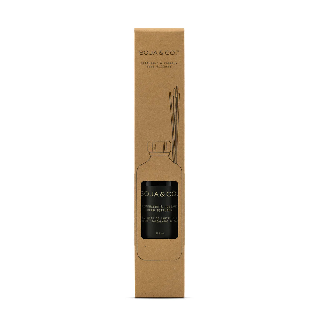 Diffuseur à roseaux LAVANDE, BOIS DE SANTAL & VANILLE