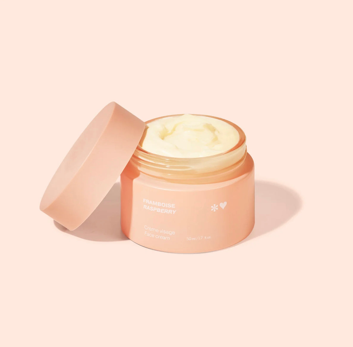 Crème pour le visage pour peaux mixtes à grasses FRAMBOISE