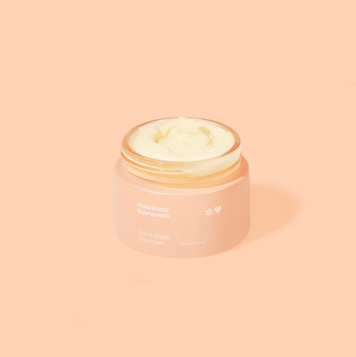 Crème pour le visage pour peaux mixtes à grasses FRAMBOISE
