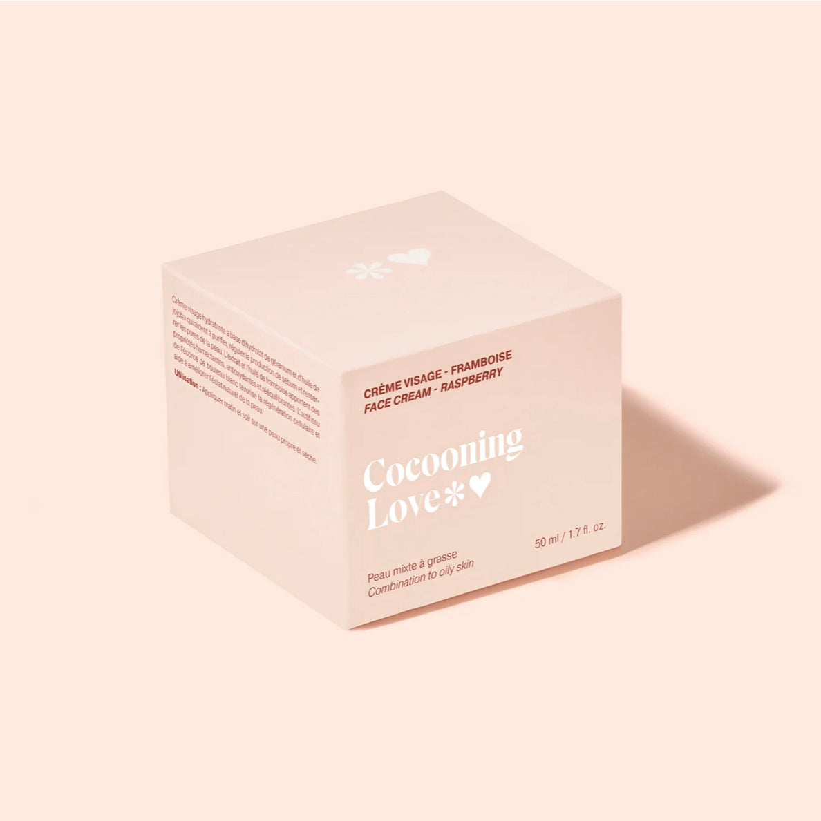 Crème pour le visage pour peaux mixtes à grasses FRAMBOISE