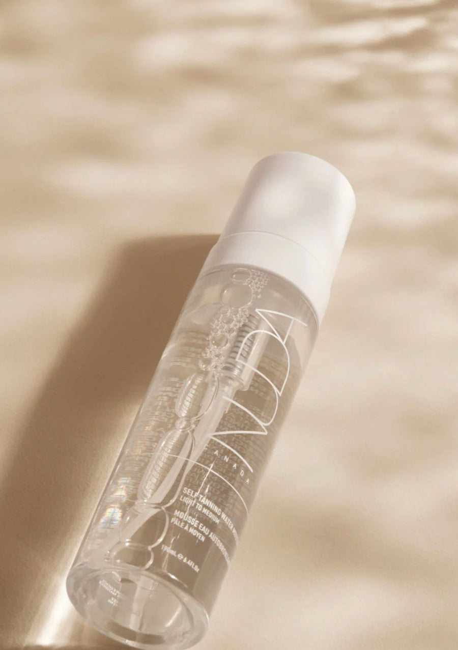Eau mousse autobronzante PÂLE À MOYEN