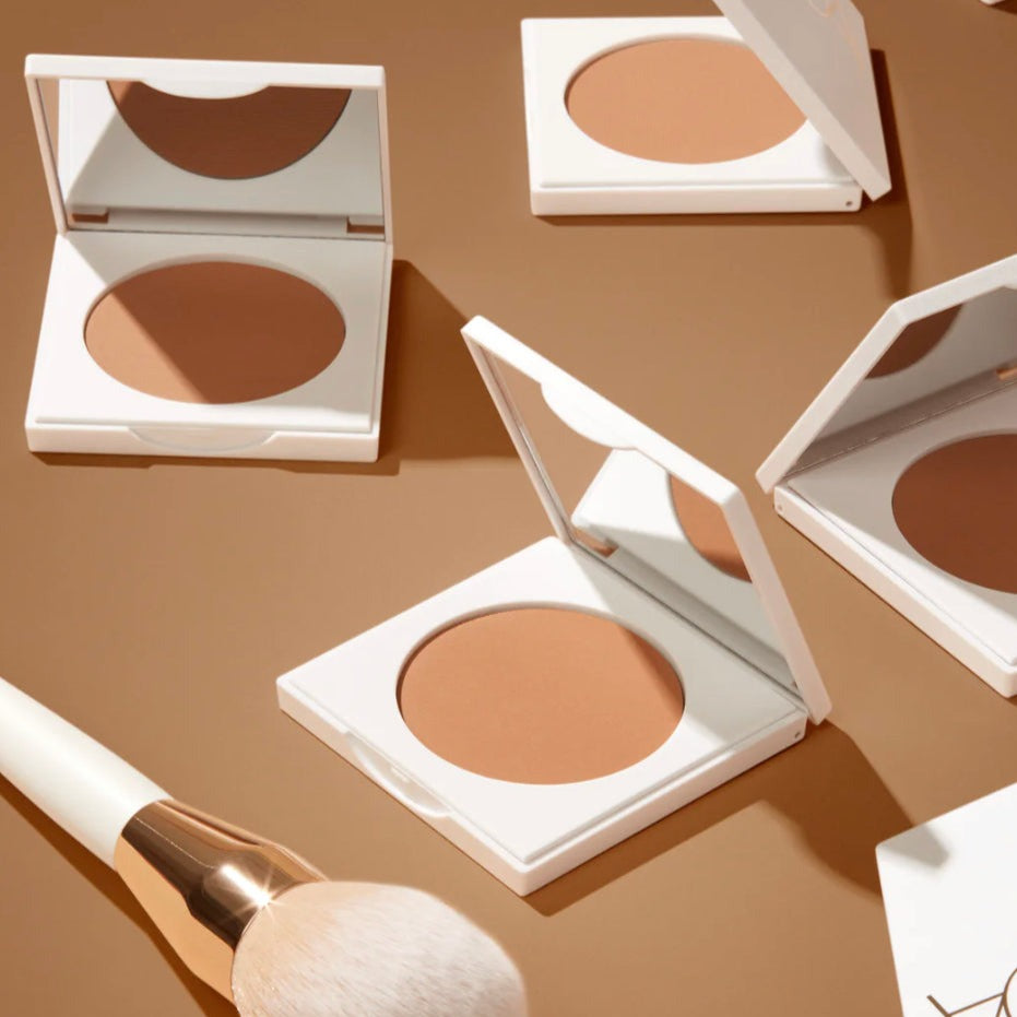 Mattifying bronzer