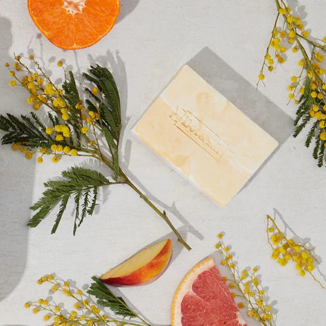 Savon en barre FLEUR DE MIMOSA & NECTARINE