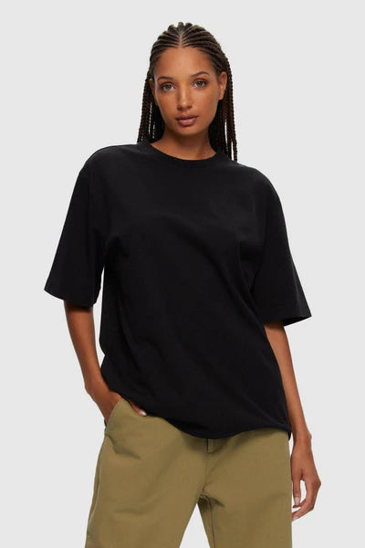 T-shirt oversize boyfriend NOIR