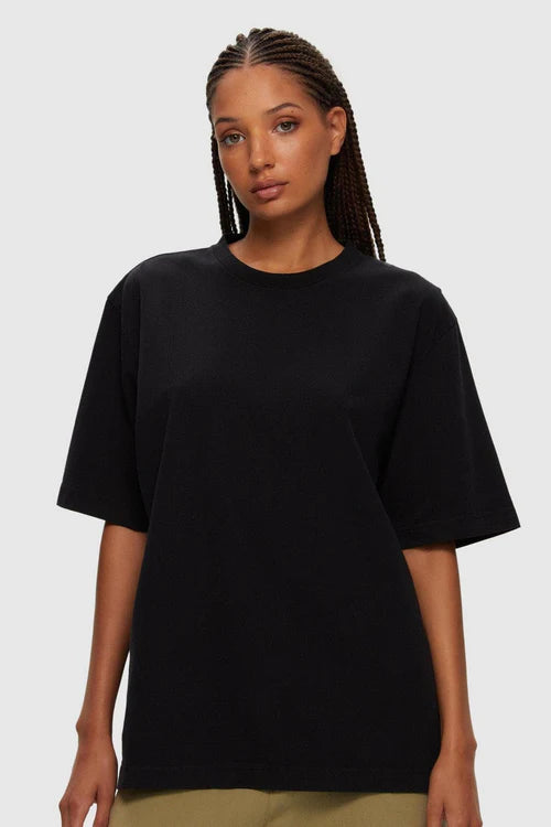 T-shirt oversize boyfriend NOIR