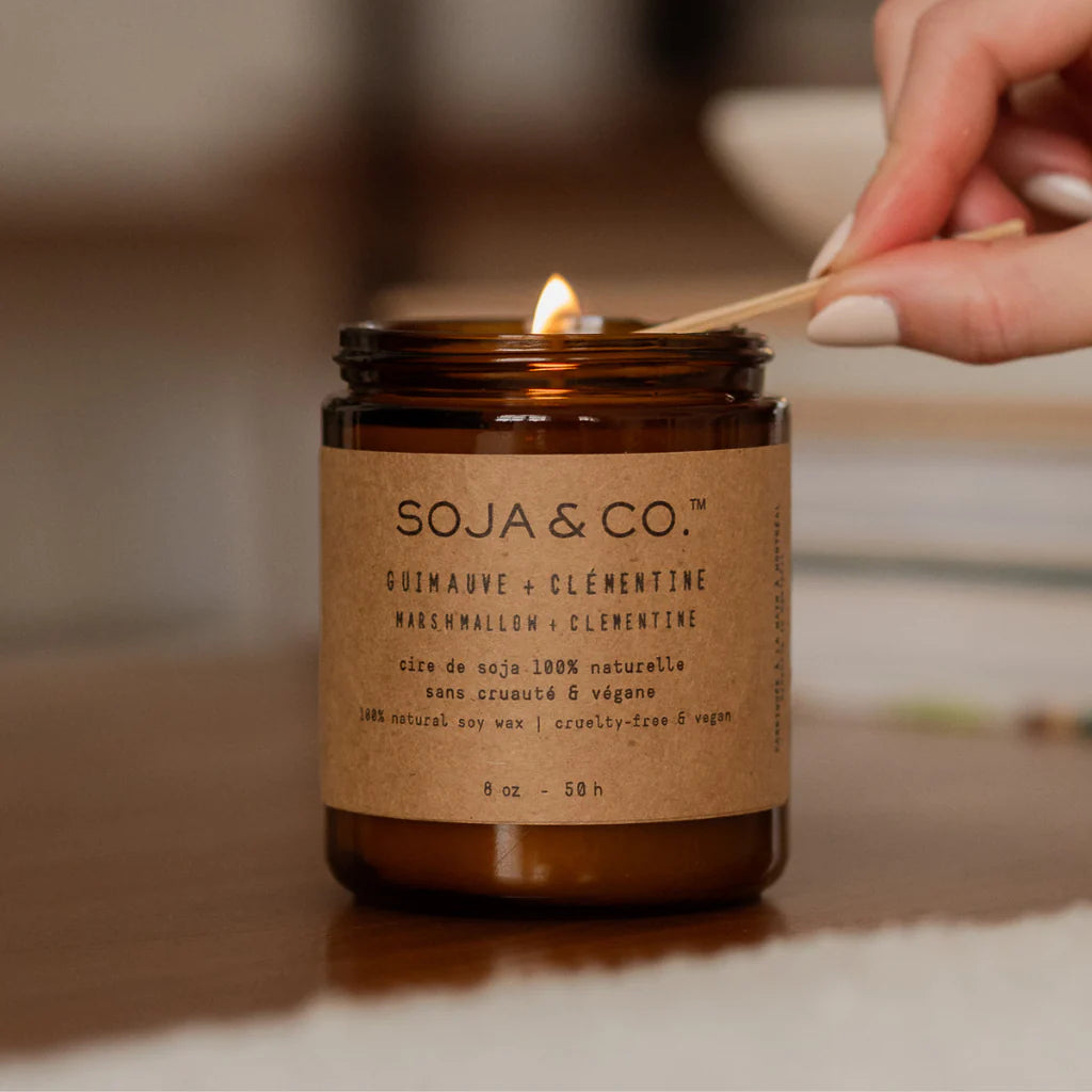 MARSHMALLOW + CLEMENTINE candle