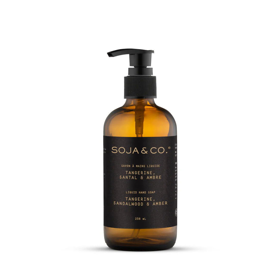 Savon à mains TANGERINE, SANTAL & AMBRE