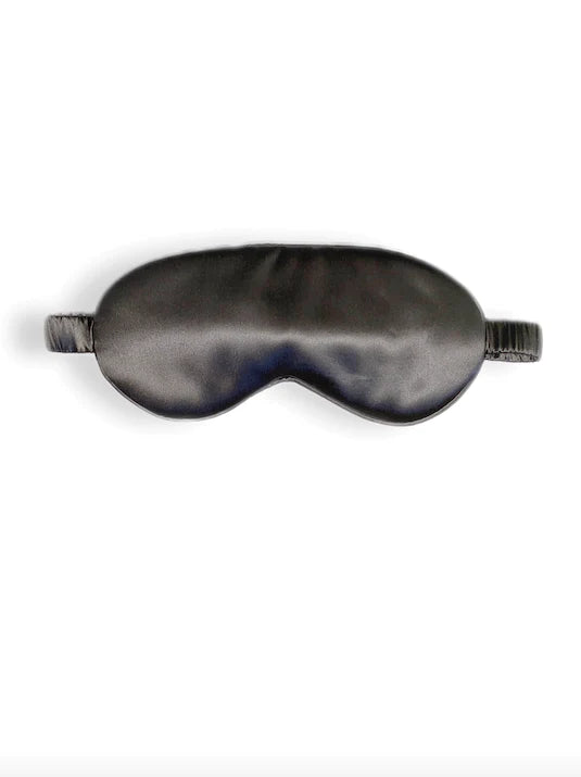 Masque pour les yeux en soie GRIS
