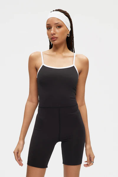 Body romper NOIR ET BLANC