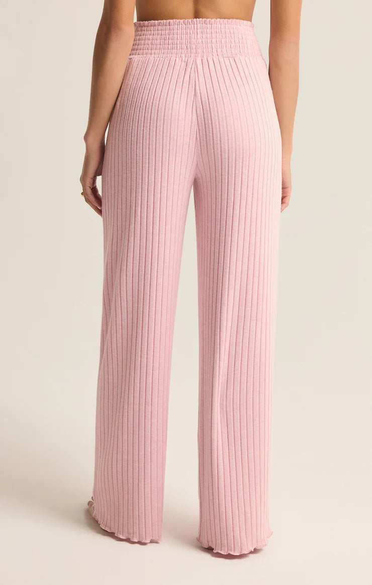 Ensemble long 2 pièces soyeux SUNSET MAUVE