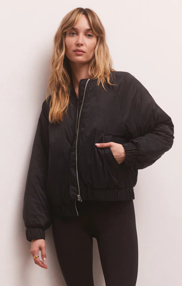 Veste en nylon réversible