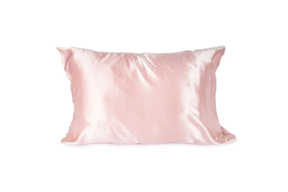 Taie d'oreiller en soie ROSE