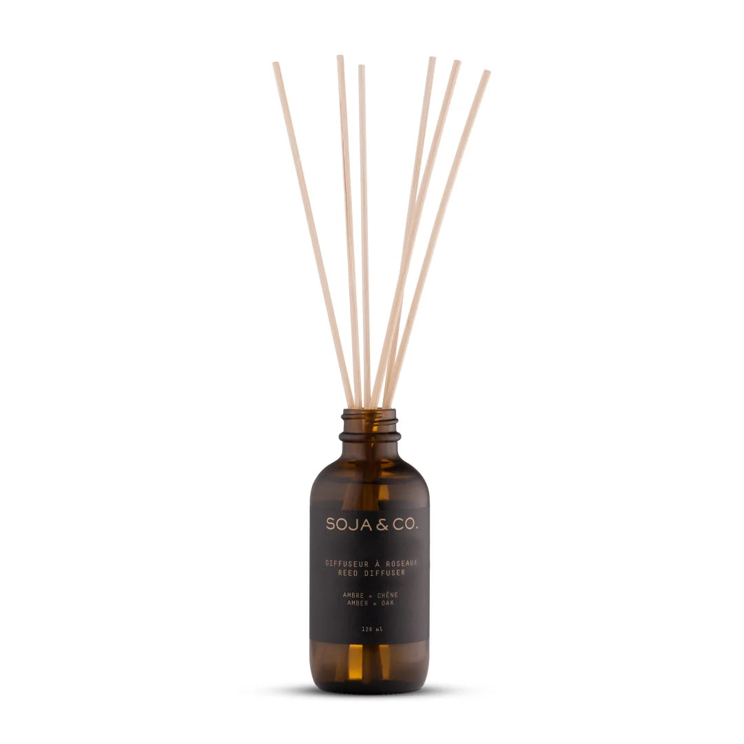 Diffuseur à roseaux AMBRE + CHÊNE