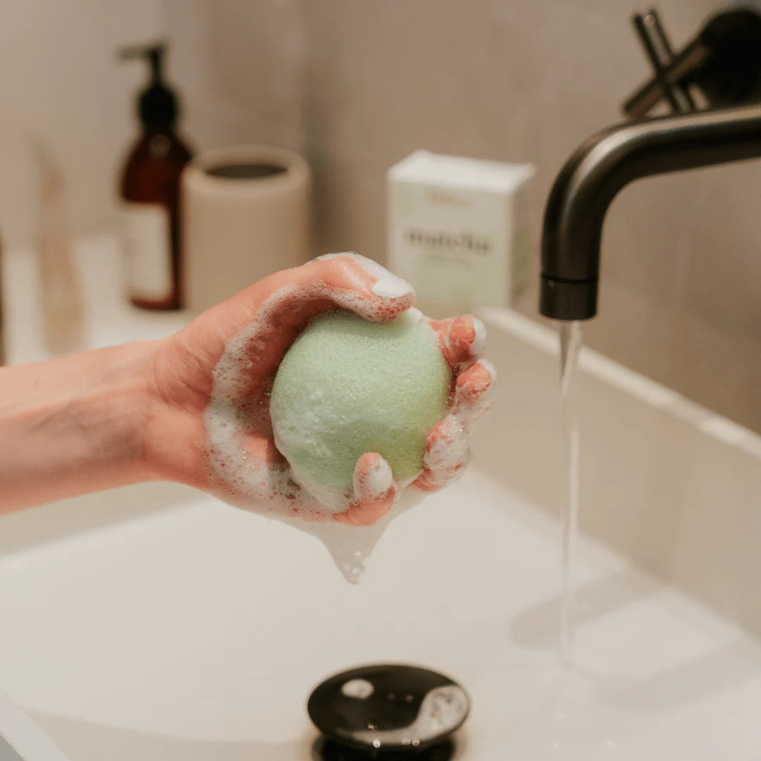 Éponge Konjac pour le visage MATCHA