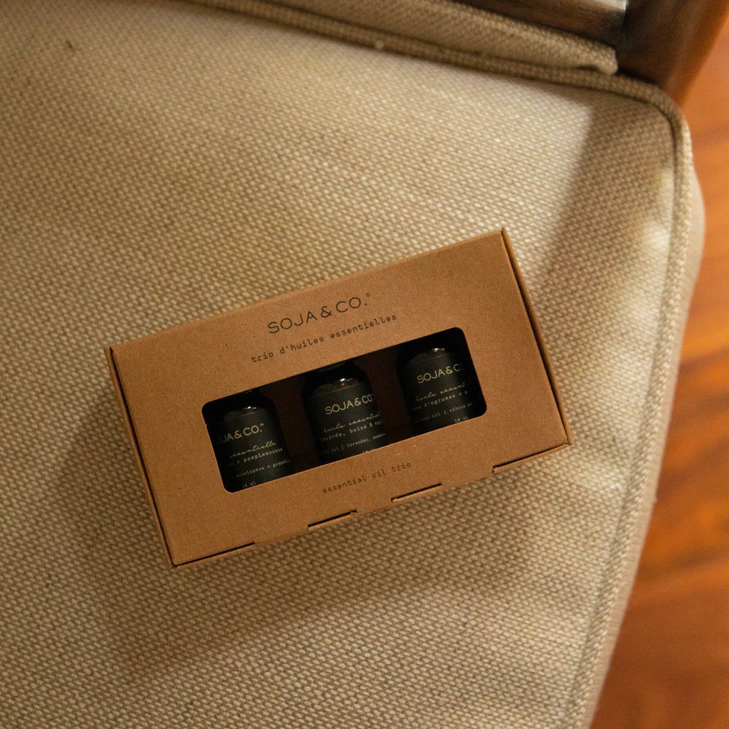 Coffret TRIO HUILES ESSENTIELLES pour diffuseur