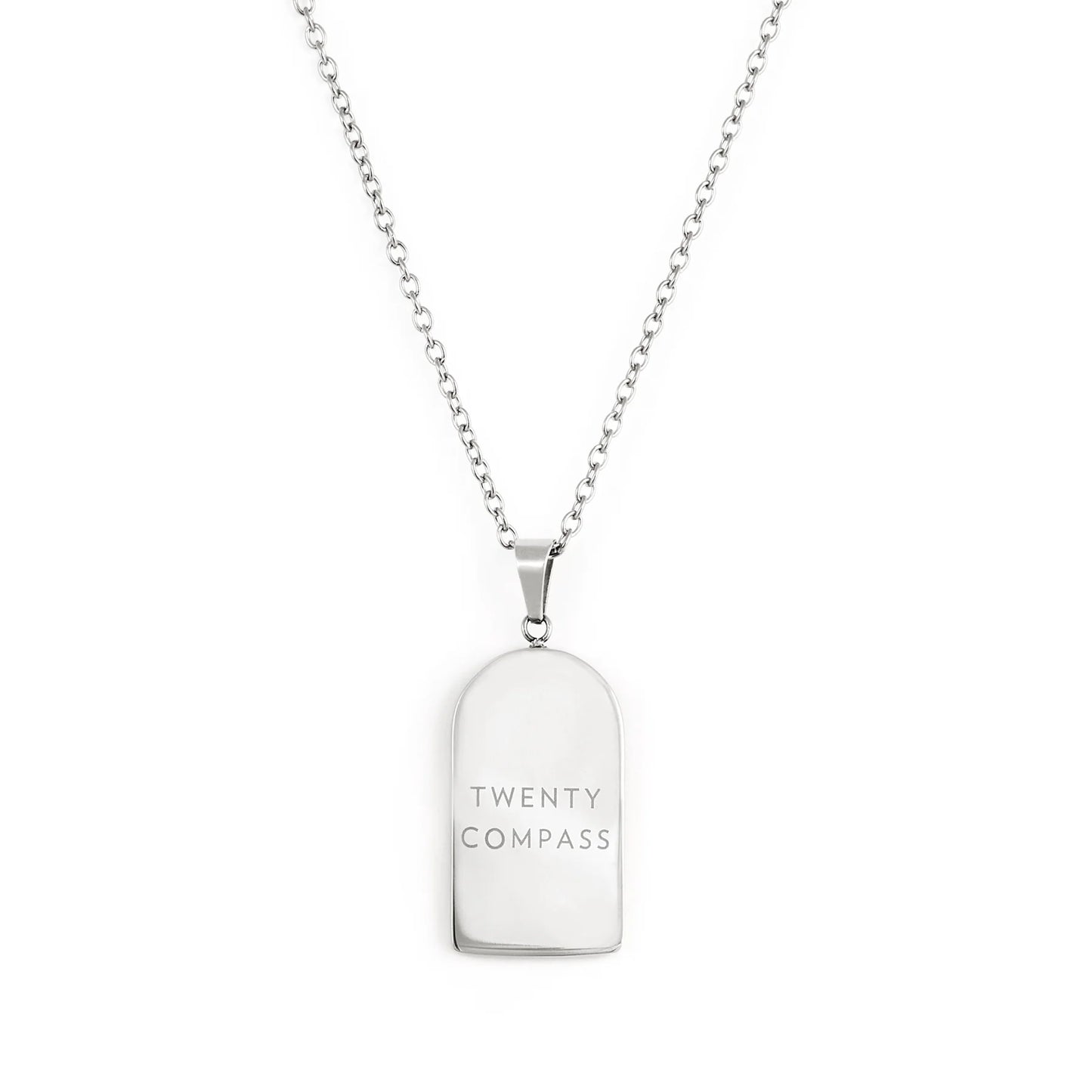 WOMAN necklace - stainless steel