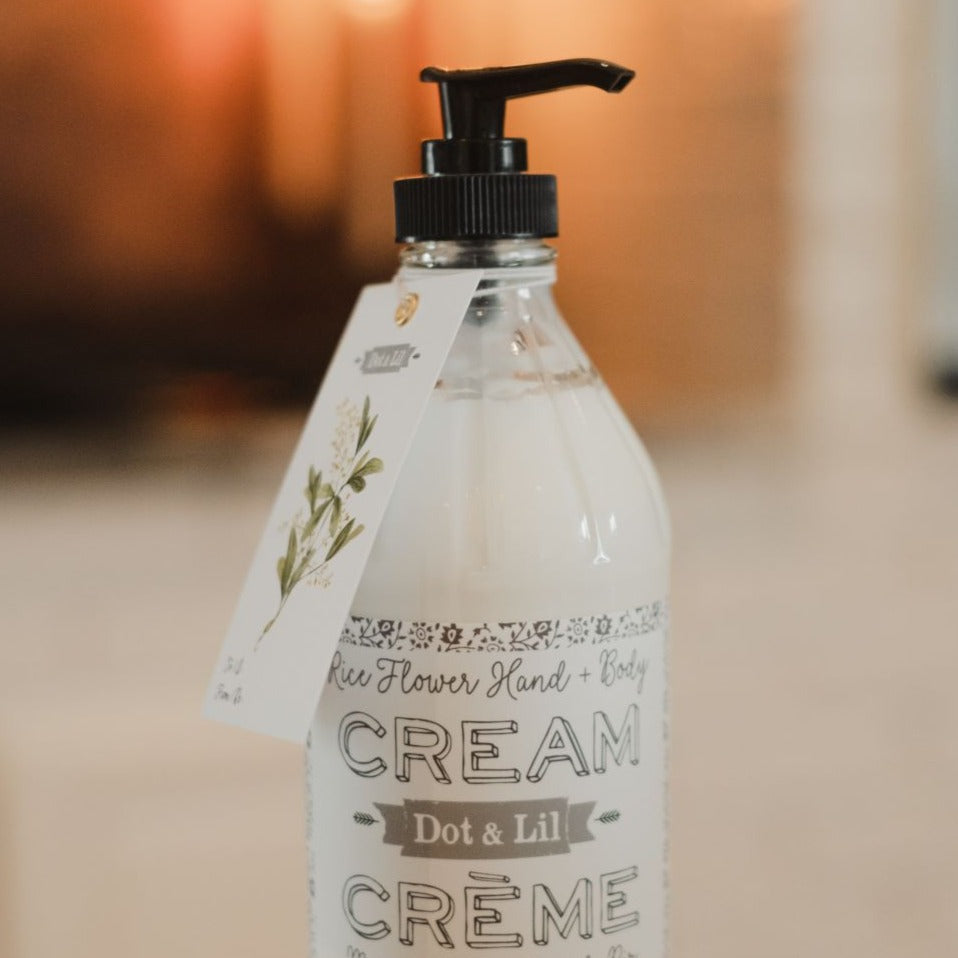Crème mains & corps FLEUR DE RIZ