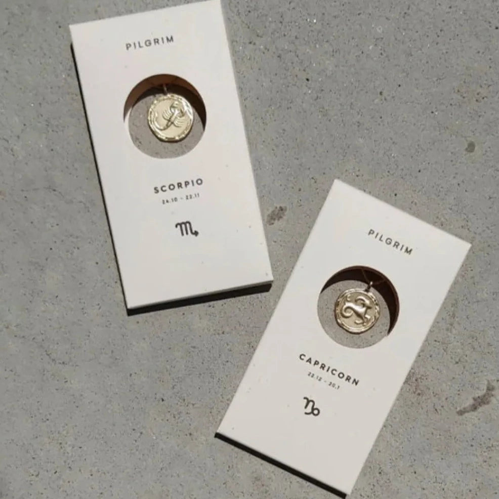 TAURUS horoscope necklace