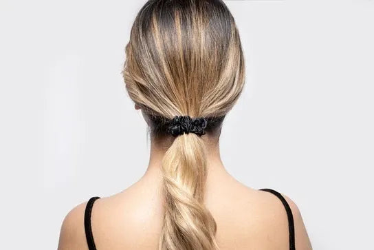 Mulberry silk scrunchie