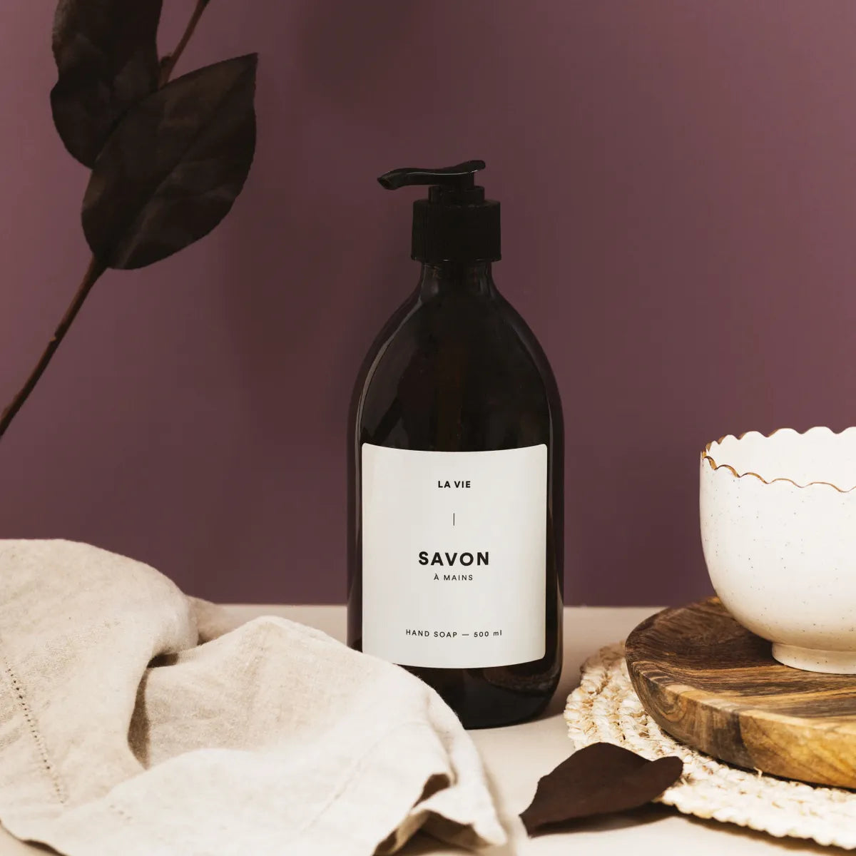 ORANGE LAVENDER hand soap