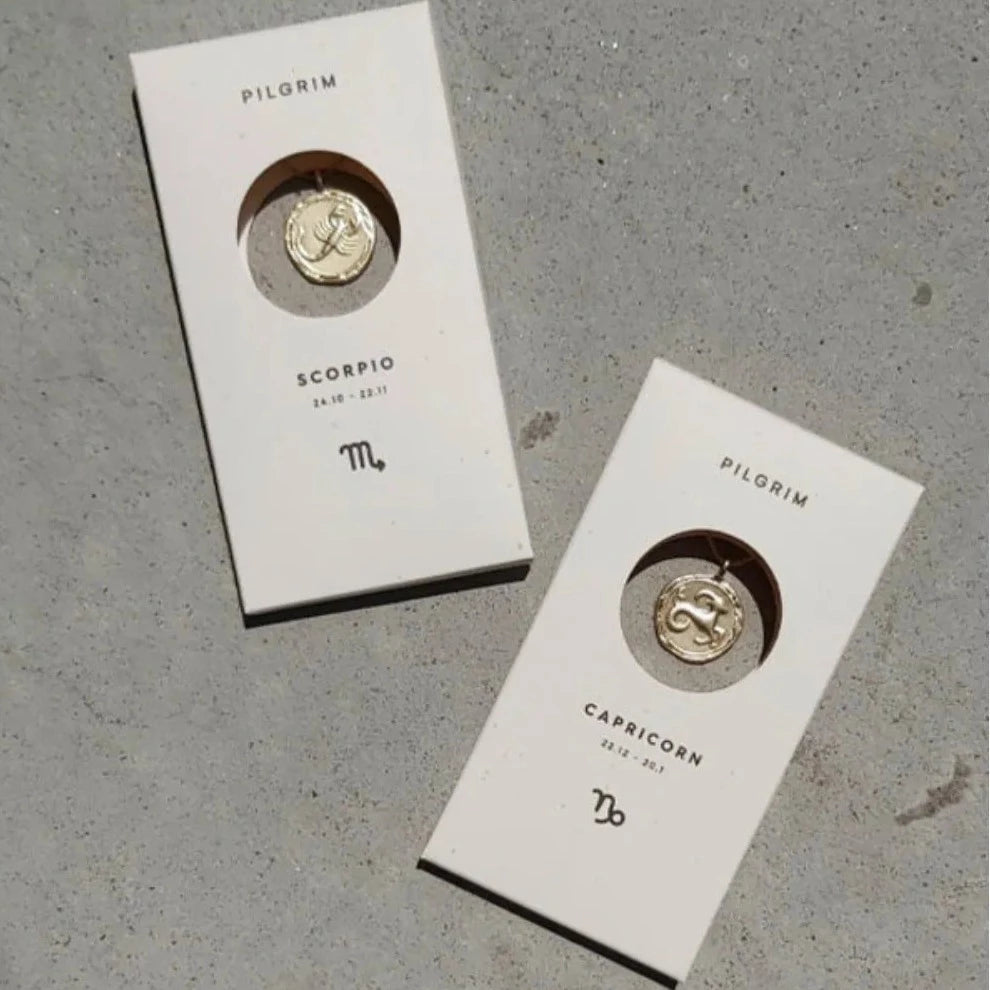 ARIES horoscope necklace
