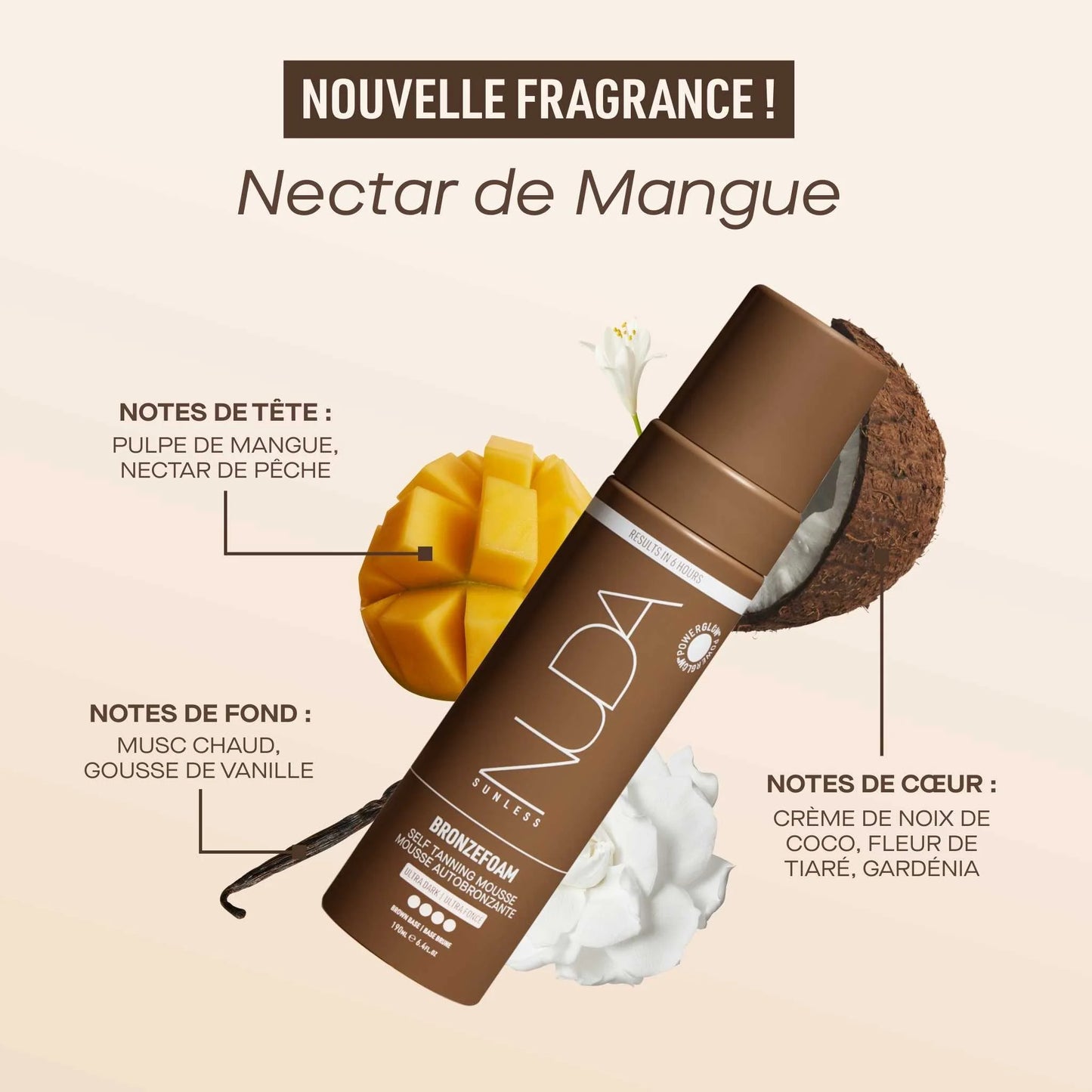 Mousse autobronzante BRONZEFOAM