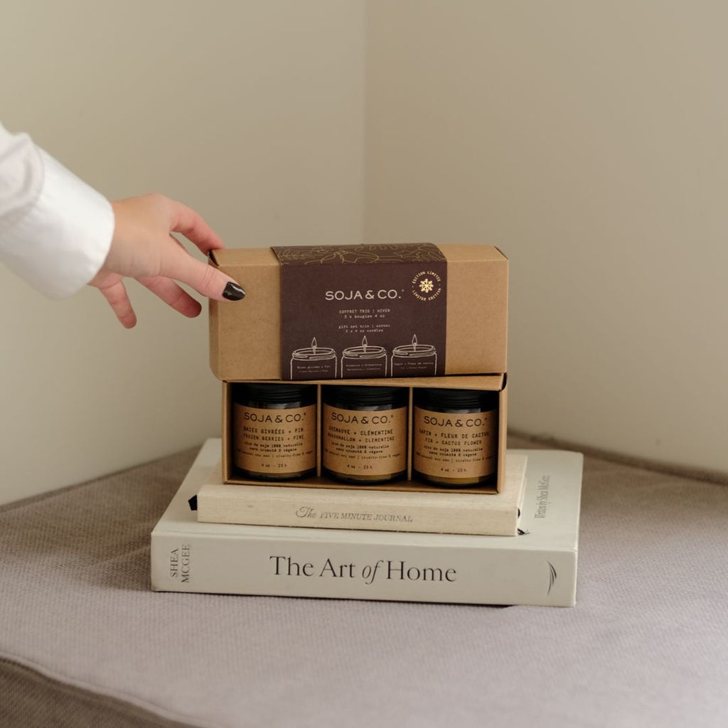 Coffret de chandelles HIVER