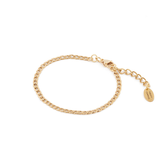 Bracelet de cheville KIRA - plaqué or