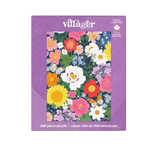 Puzzle de 500 morceaux FLEURS DE MINUIT