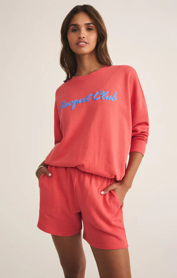L'ensemble sweat-shirt et short RACQUET CLUB