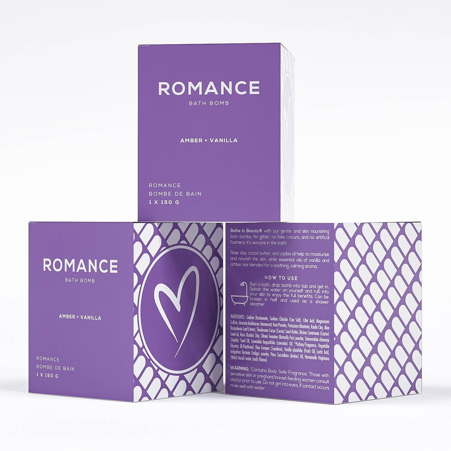 Bombe de bain ROMANCE