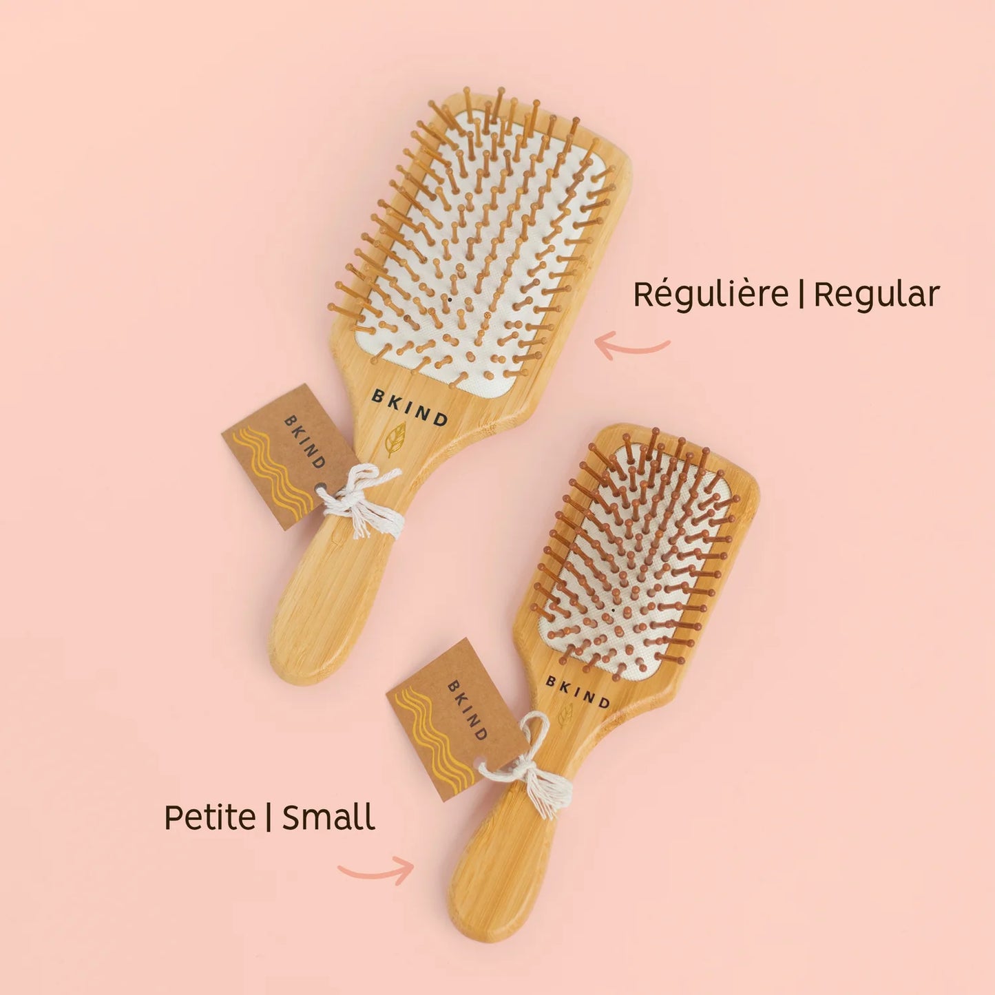Brosse à cheveux en bambou PETITE