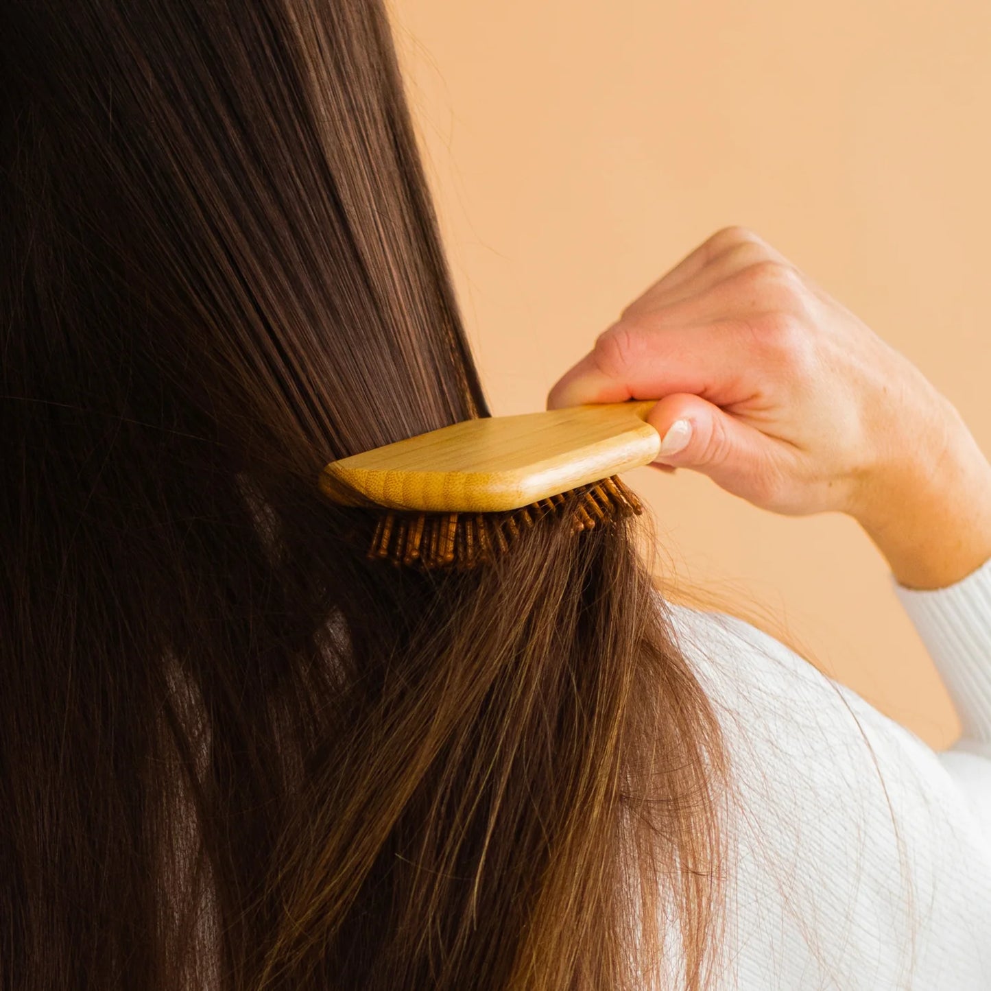 Brosse à cheveux en bambou PETITE