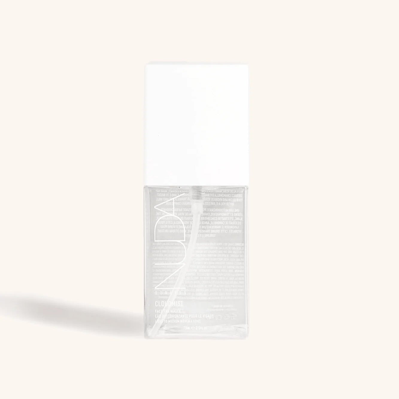 Self-tanning water for the face - Nuda