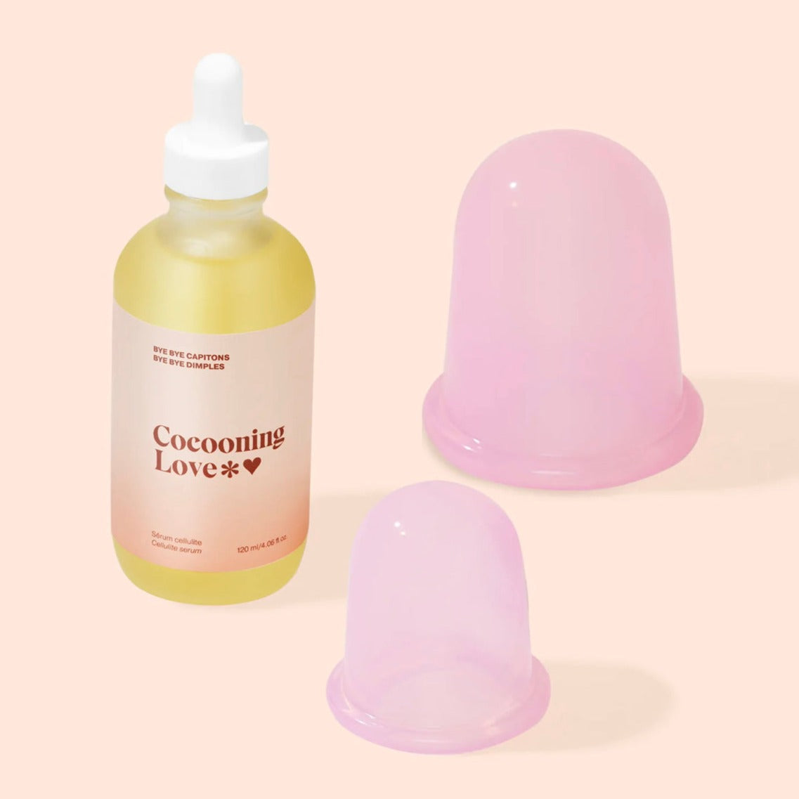 Duo Suction Cup + Cellulite Oil