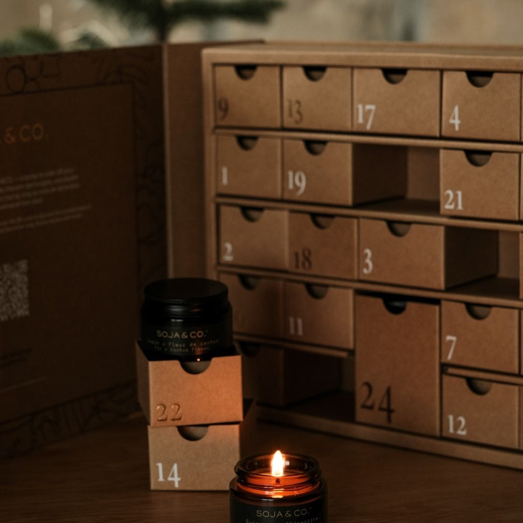 Le calendrier de l'Avent SOJA&CO - 24 jours de chandelles