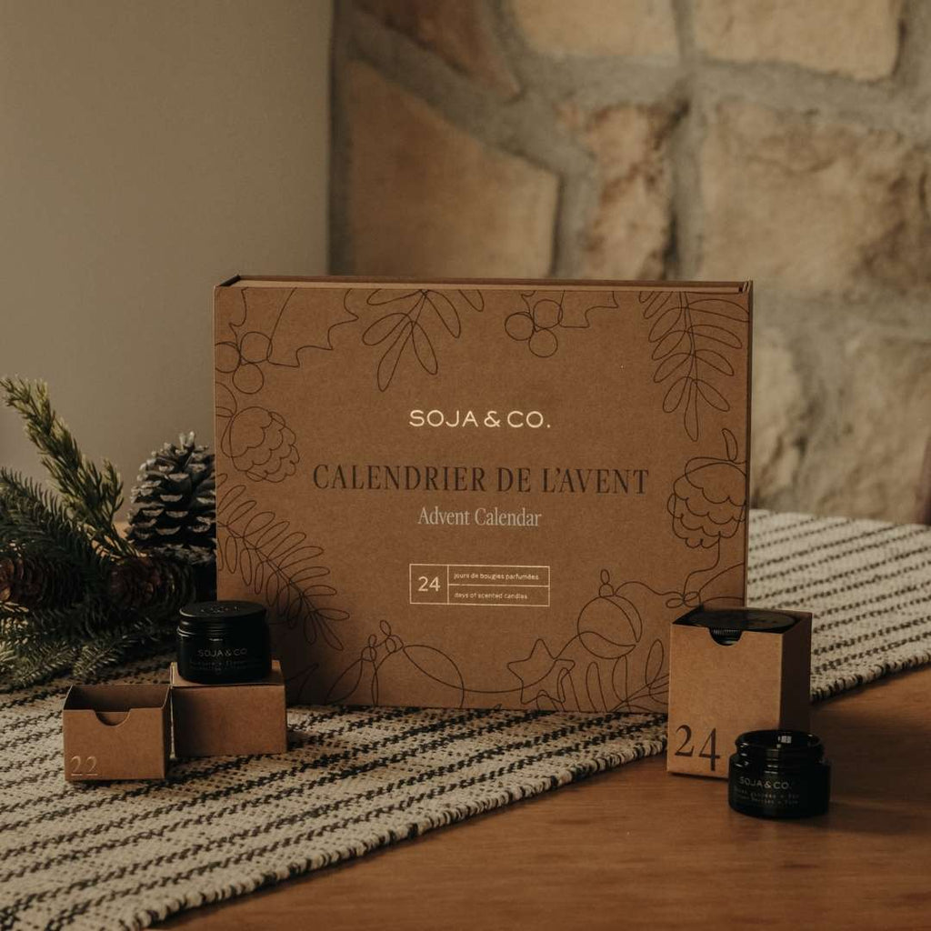 Le calendrier de l'Avent SOJA&CO - 24 jours de chandelles