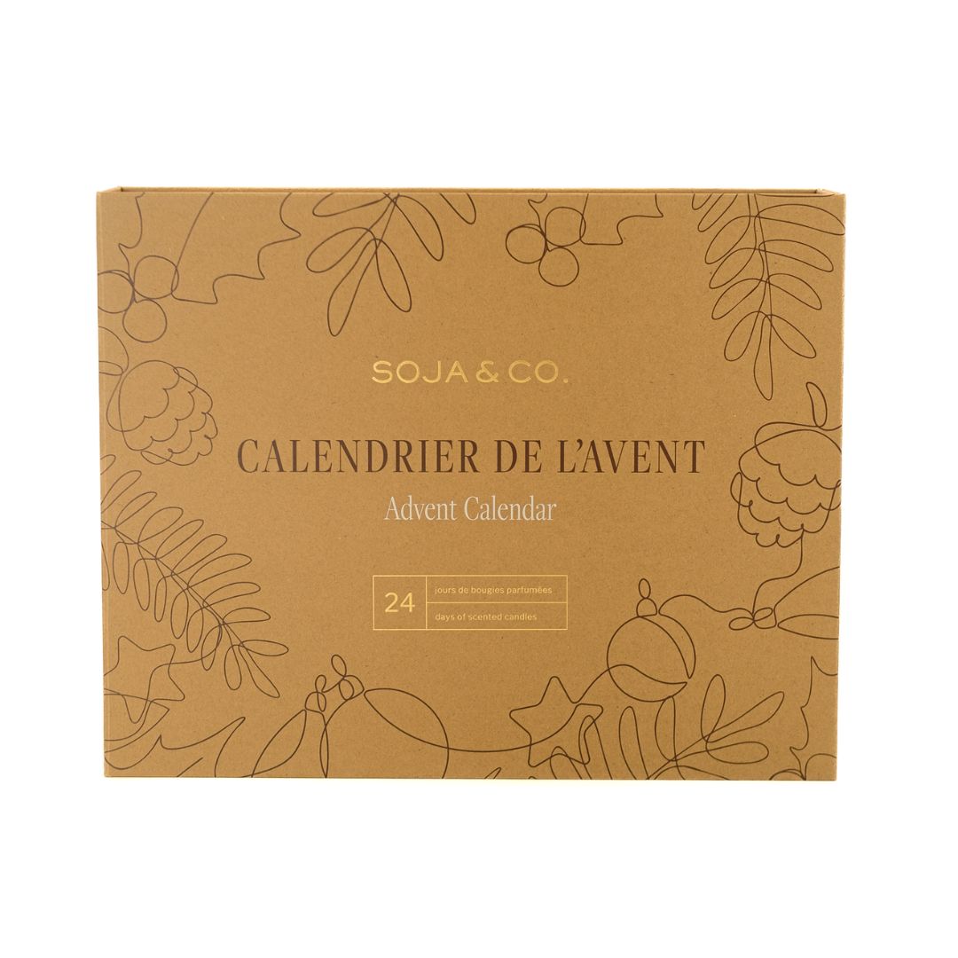 Le calendrier de l'Avent SOJA&CO - 24 jours de chandelles