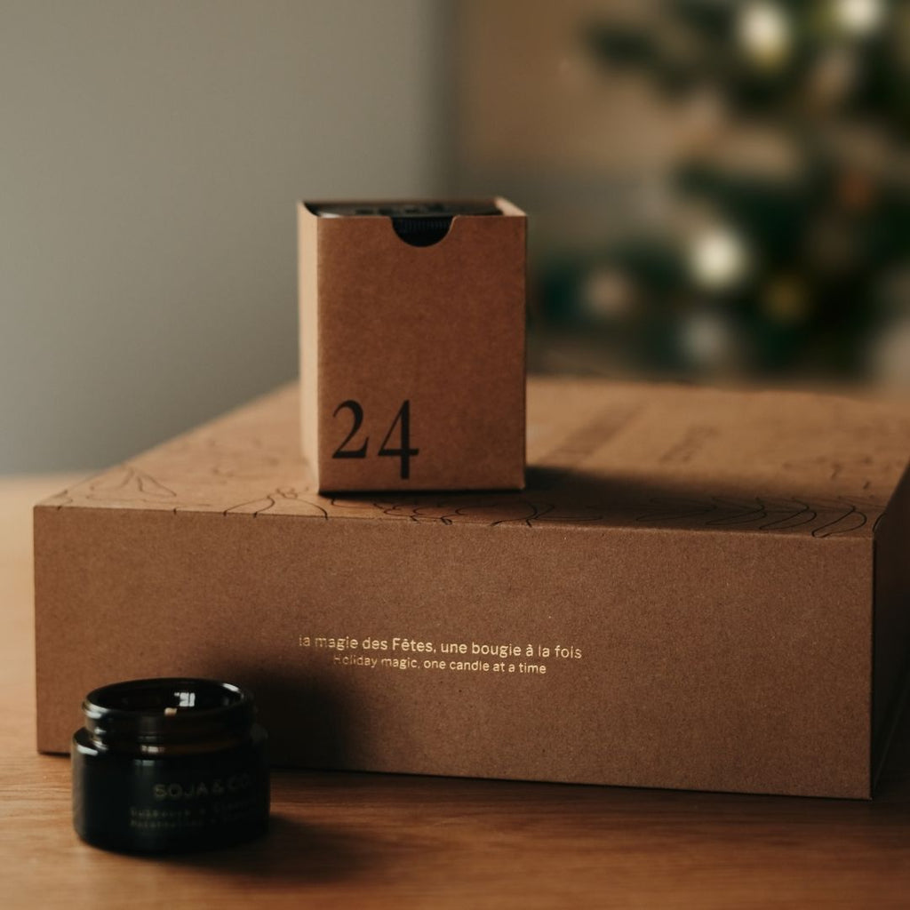 Le calendrier de l'Avent SOJA&CO - 24 jours de chandelles