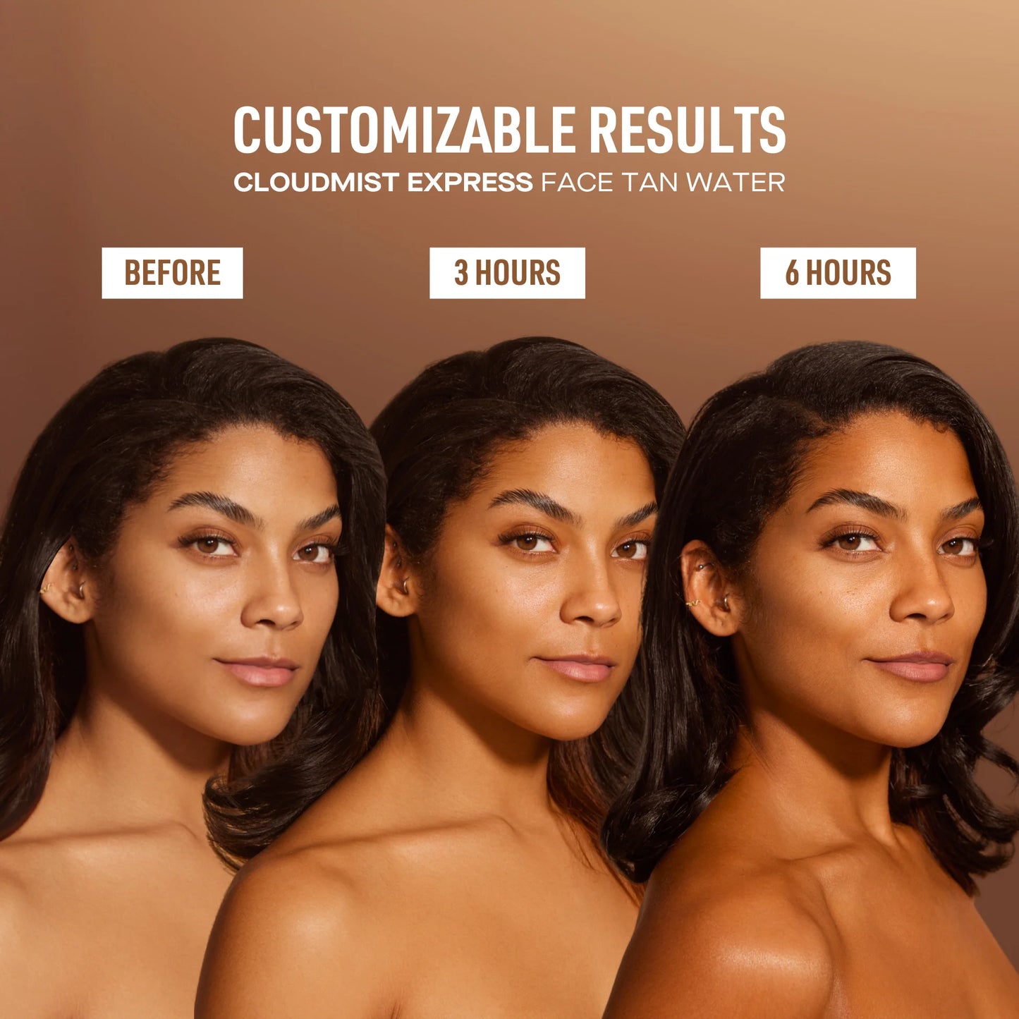 Eau autobronzante pour le visage - CLOUDMIST EXPRESS