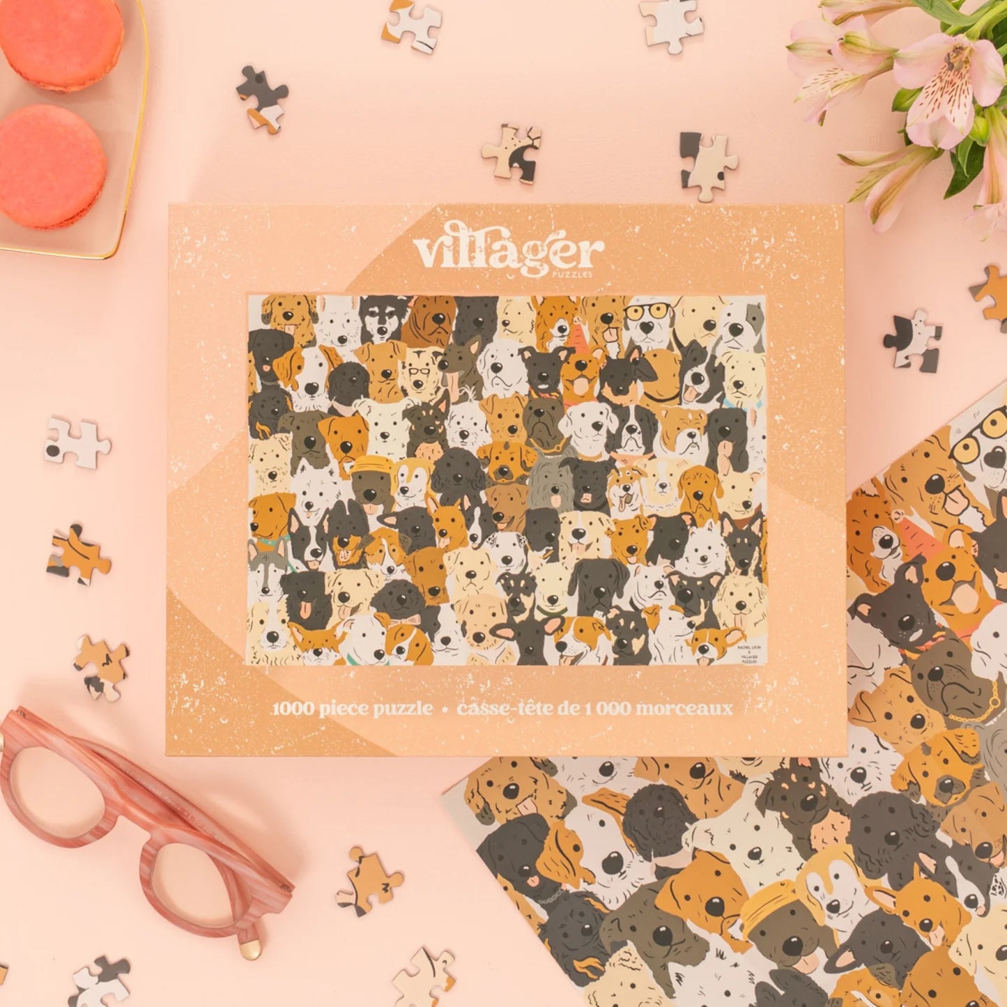 Puzzle de 1000 morceaux CHIENS DE SAUVETAGE