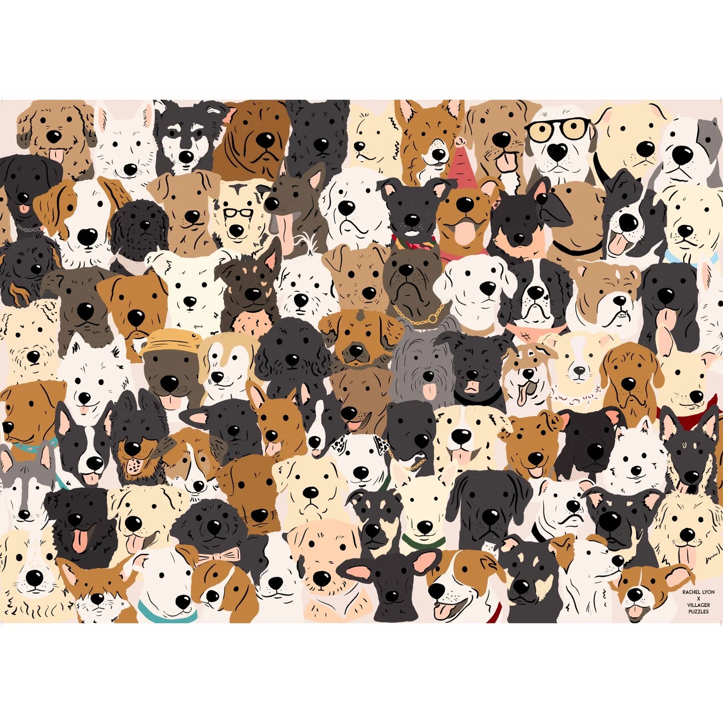 Puzzle de 1000 morceaux CHIENS DE SAUVETAGE