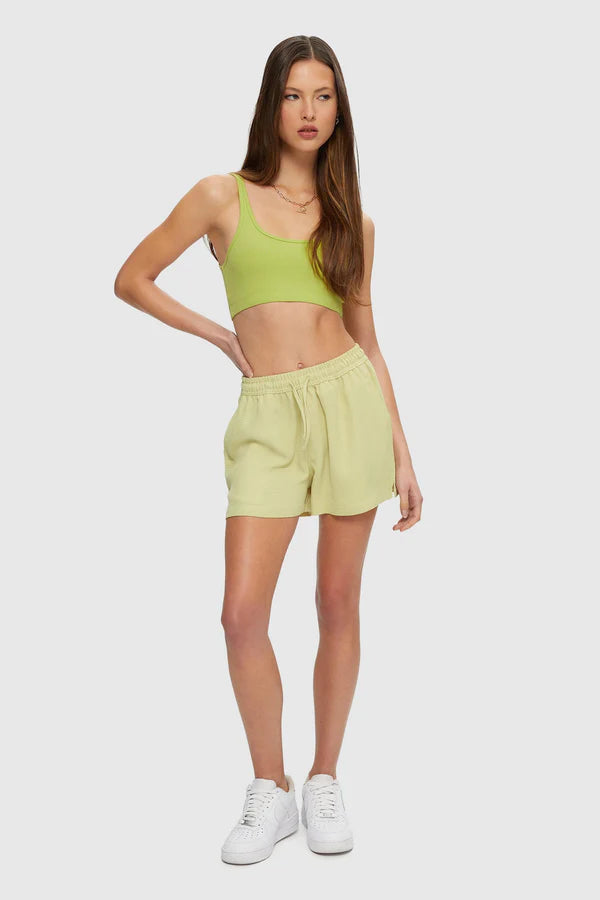 Camisole bralette vert lime
