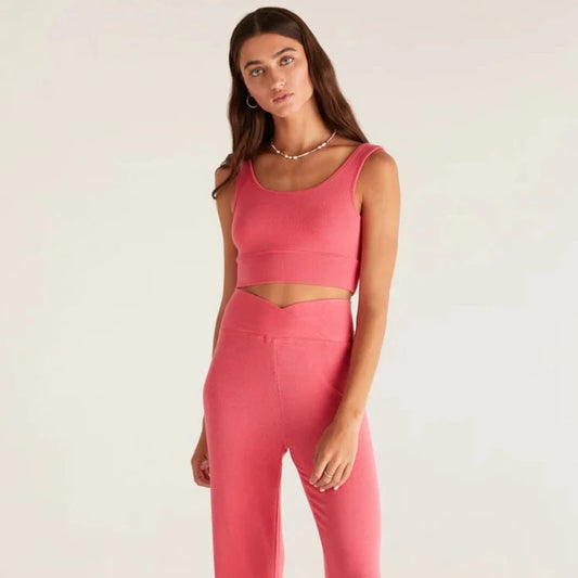 Ensemble 2 pièces long ROSE MELON D'EAU