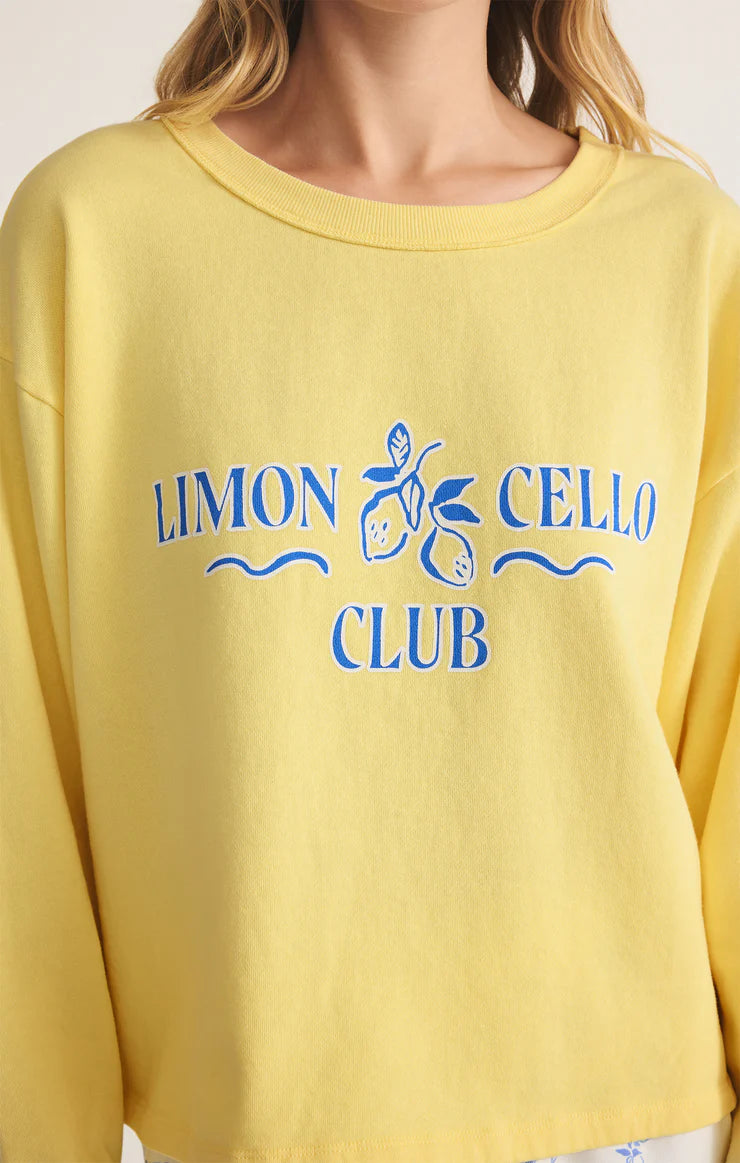 Le sweat-shirt LIMONCELLO CLUB