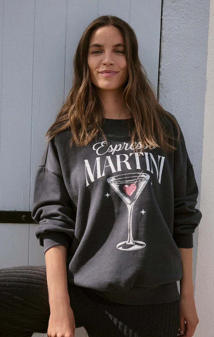 Le sweat-shirt oversized ESPRESSO MARTINI
