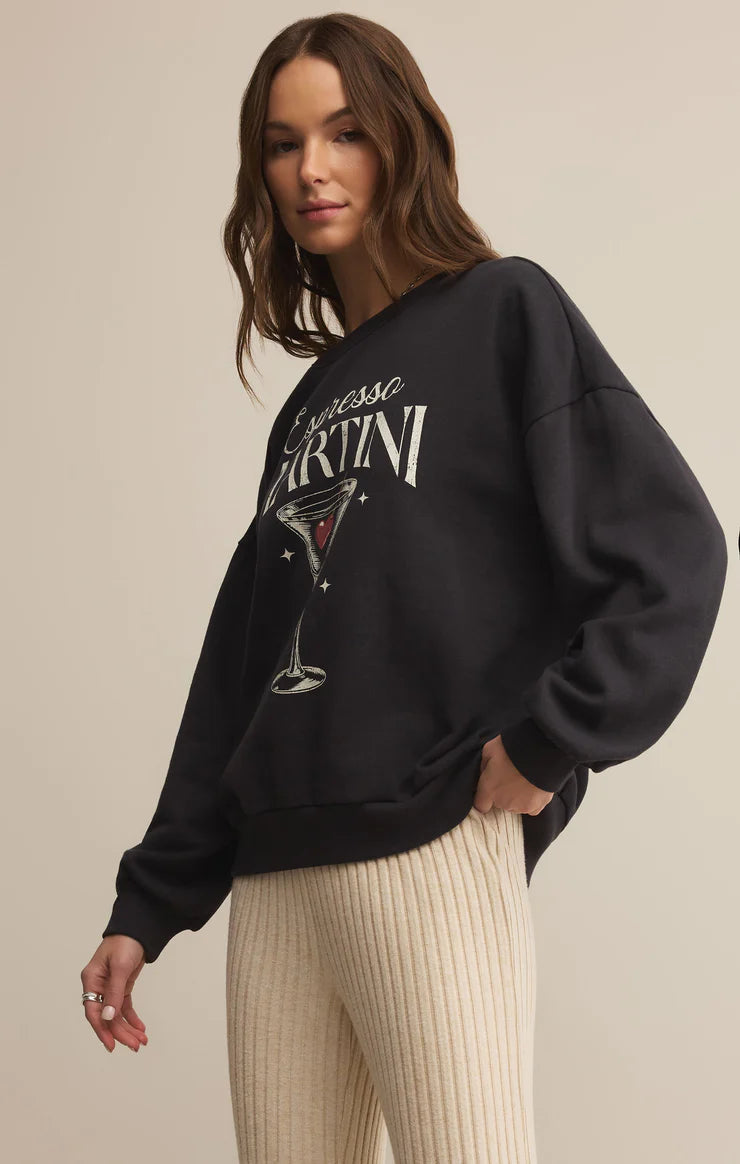 Le sweat-shirt oversized ESPRESSO MARTINI