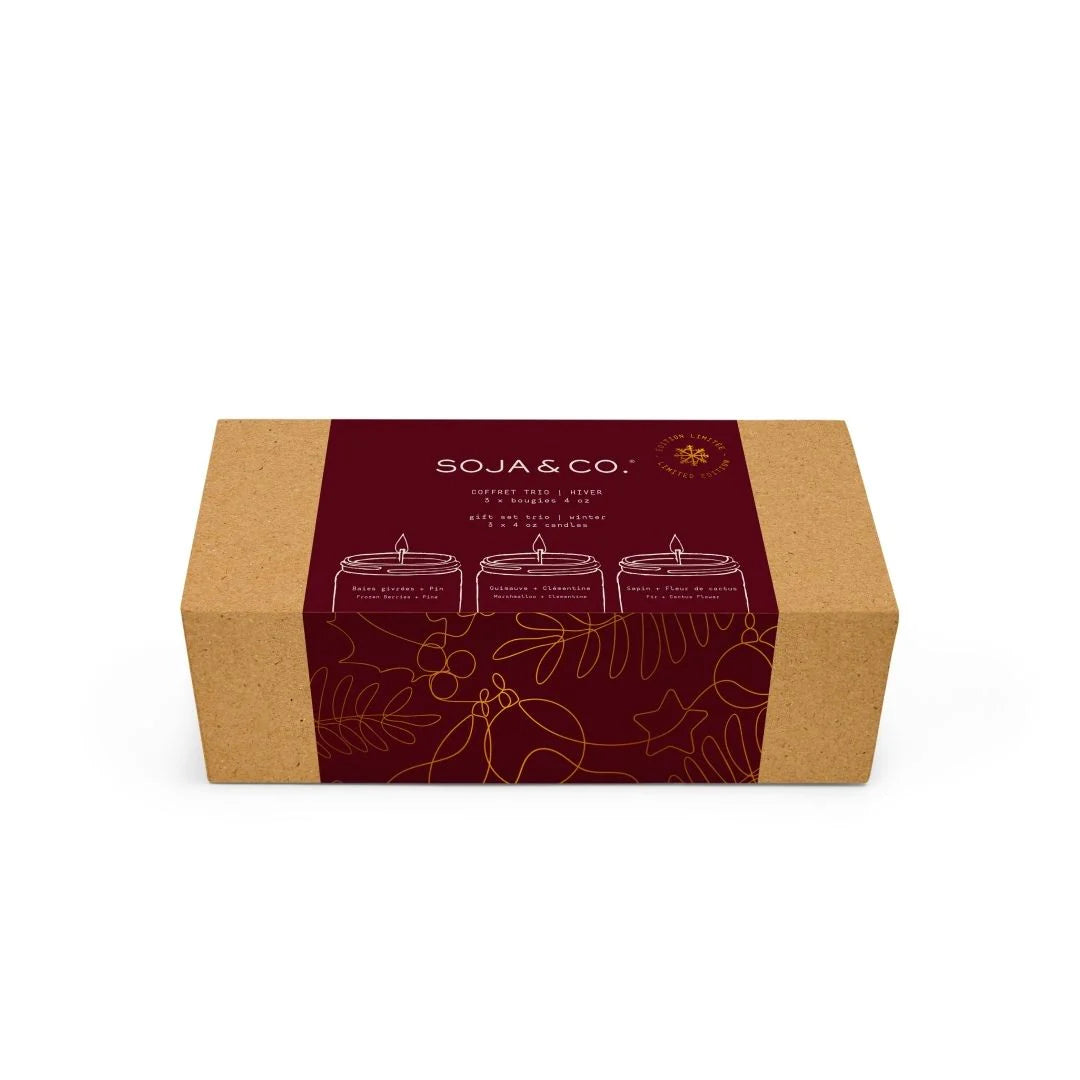 Coffret de chandelles HIVER